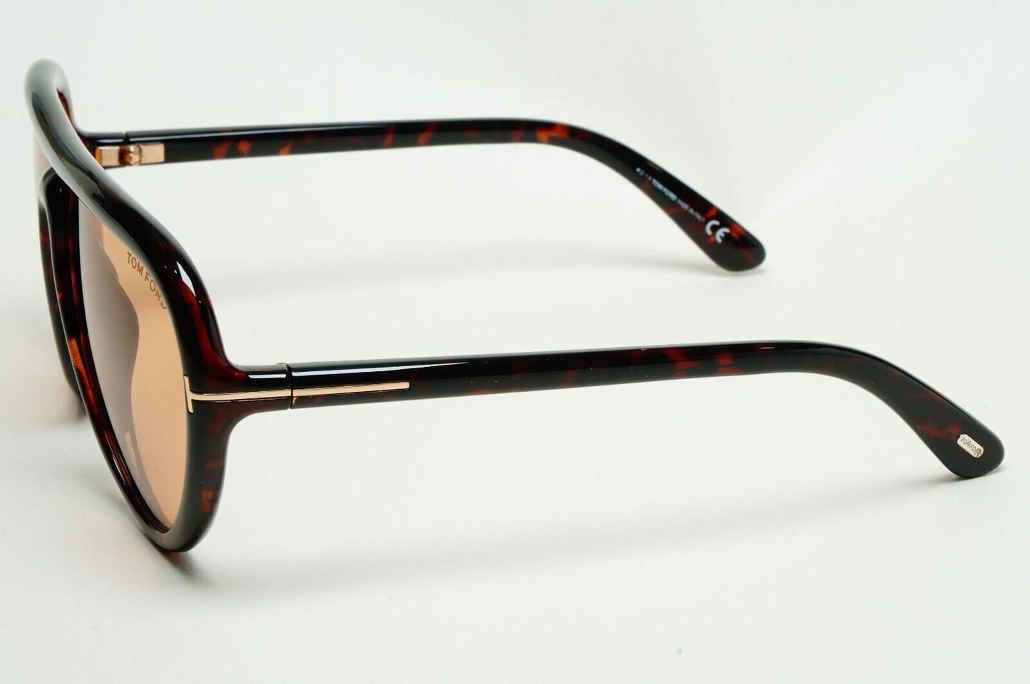 Tom Ford Sunglasses Arizona Brown Tortoise Teardrop Unisex FT0769 TF 769 52E