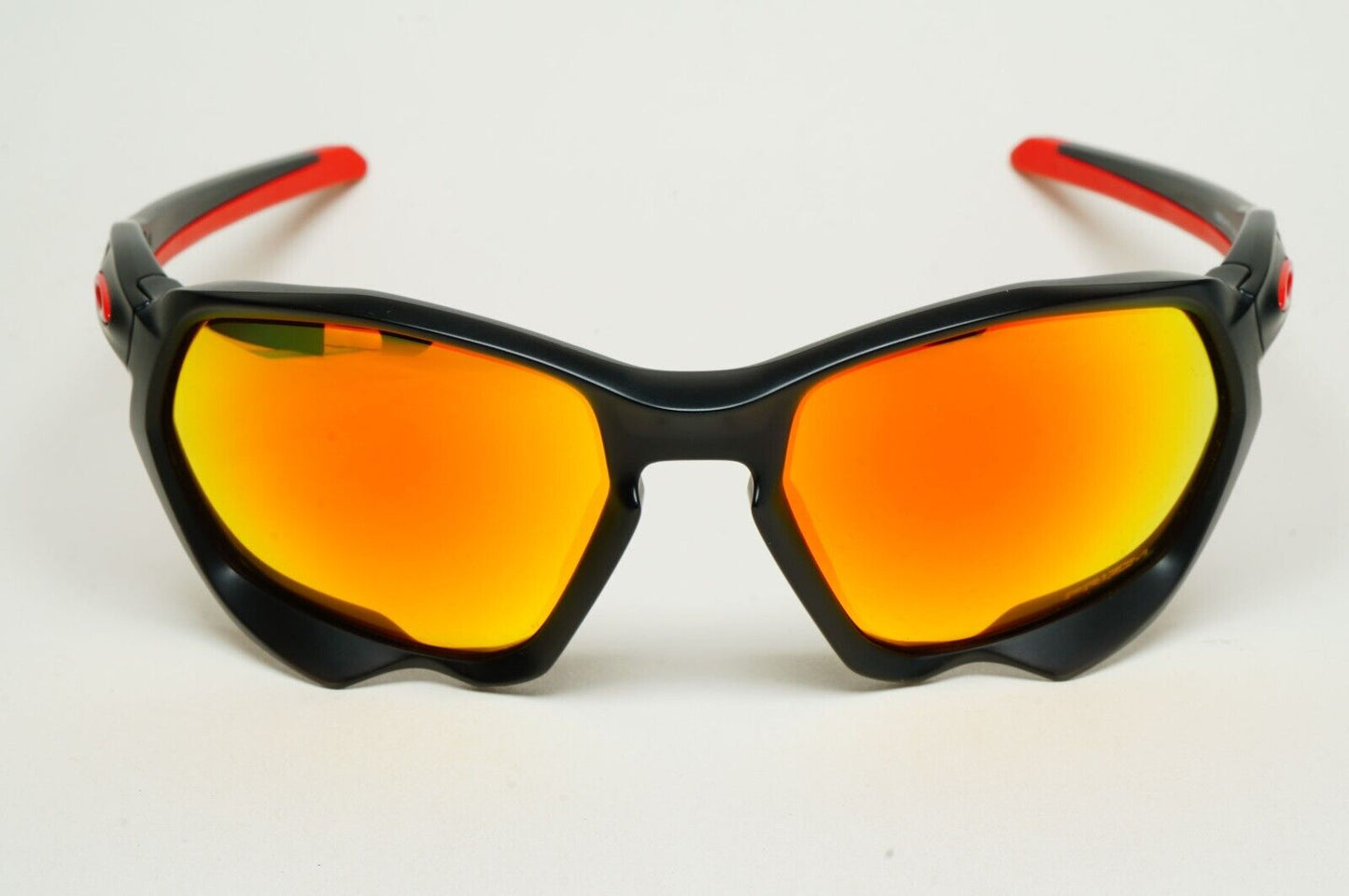 Oakley Sunglasses Plazma (A) Black Prizm Ruby Orange Wrap OO 9019A 17 59mm