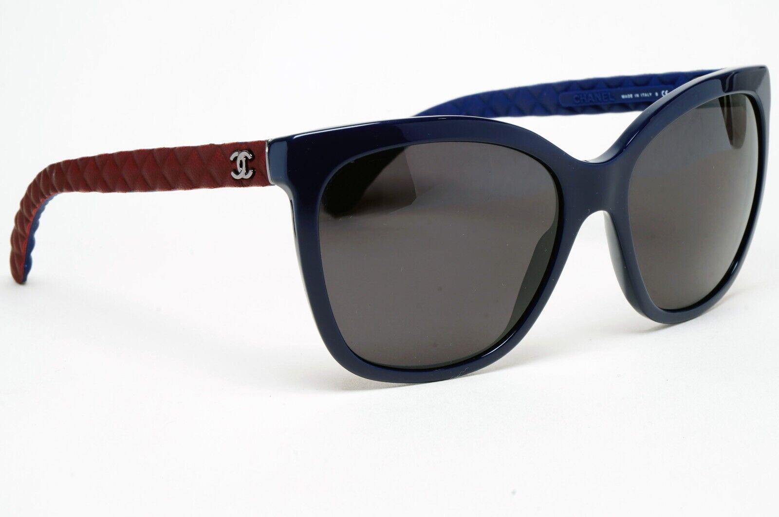 Chanel Sunglasses Black Dark Blue Burgundy Bordo Quilted 5288-Q c.1021/S2 261124