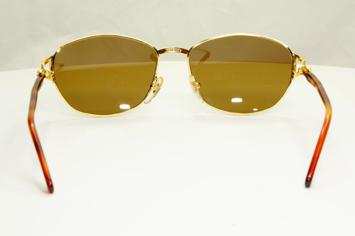 Gianni Versace 1995 Vintage Gold Medusa Brown Retro Sunglasses MOD G29 COL 14L