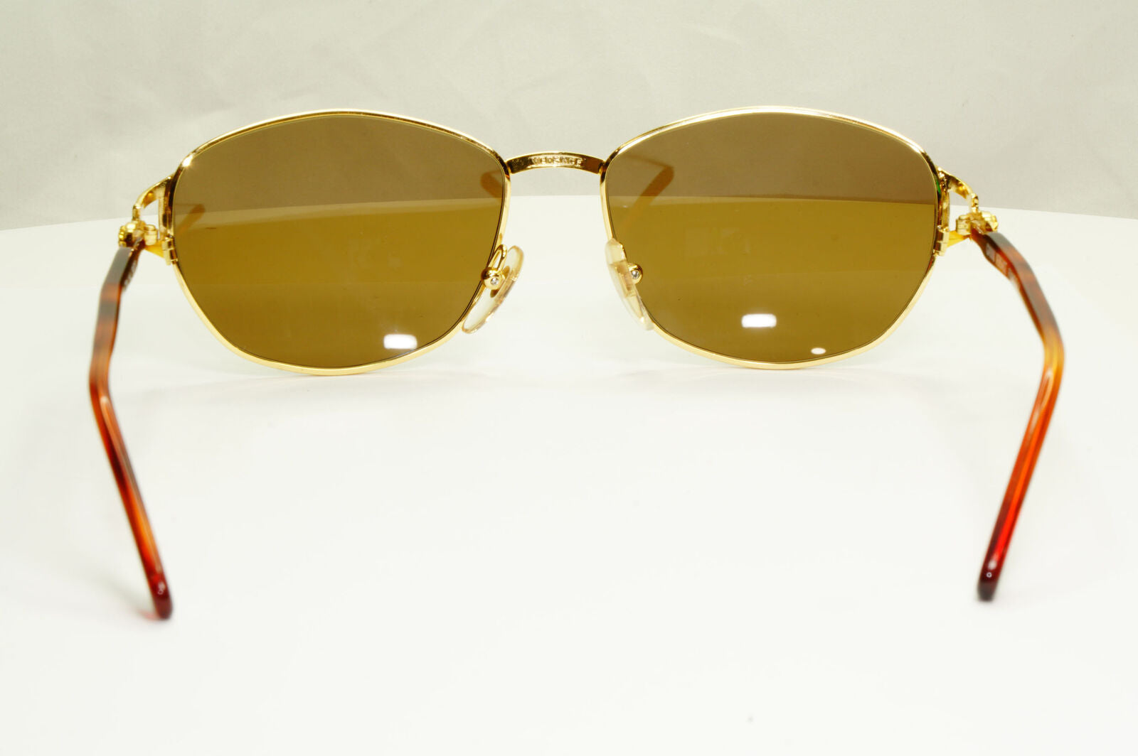 Gianni Versace 1995 Vintage Gold Medusa Brown Retro Sunglasses MOD G29 COL 14L