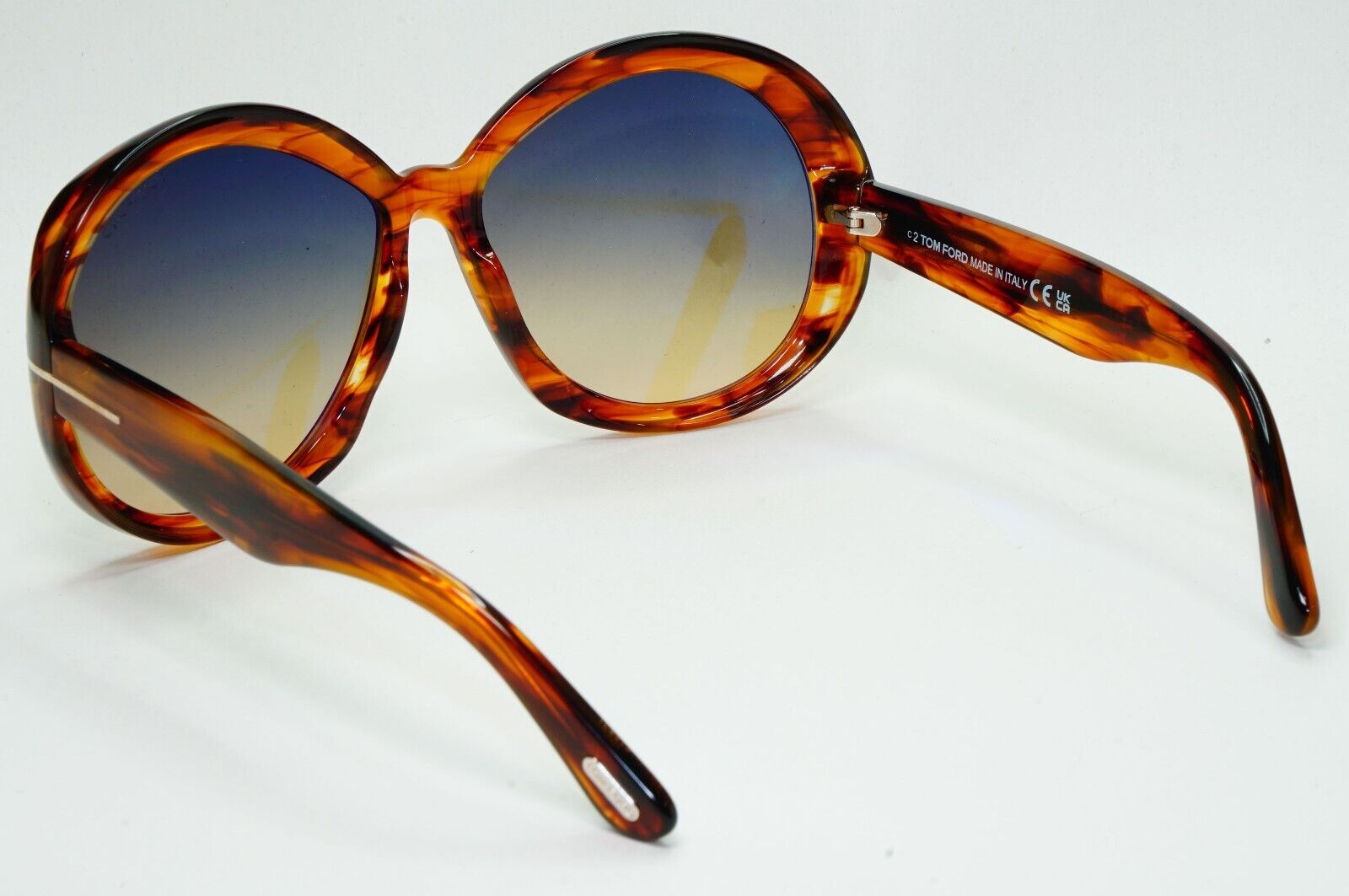 Tom Ford Sunglasses Annabelle Brown Tortoise Oversized Large FT1010 TF 1010 55B