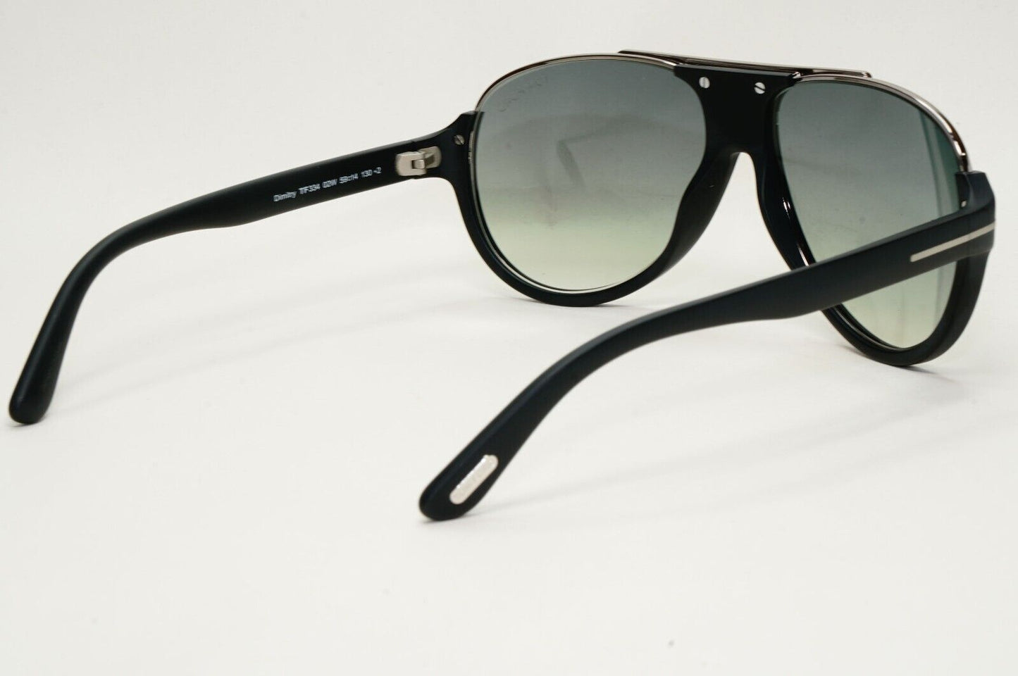 Tom Ford Sunglasses Dimitry Black Matte Grey Gradient Gunmetal FT0334 TF 334 02W