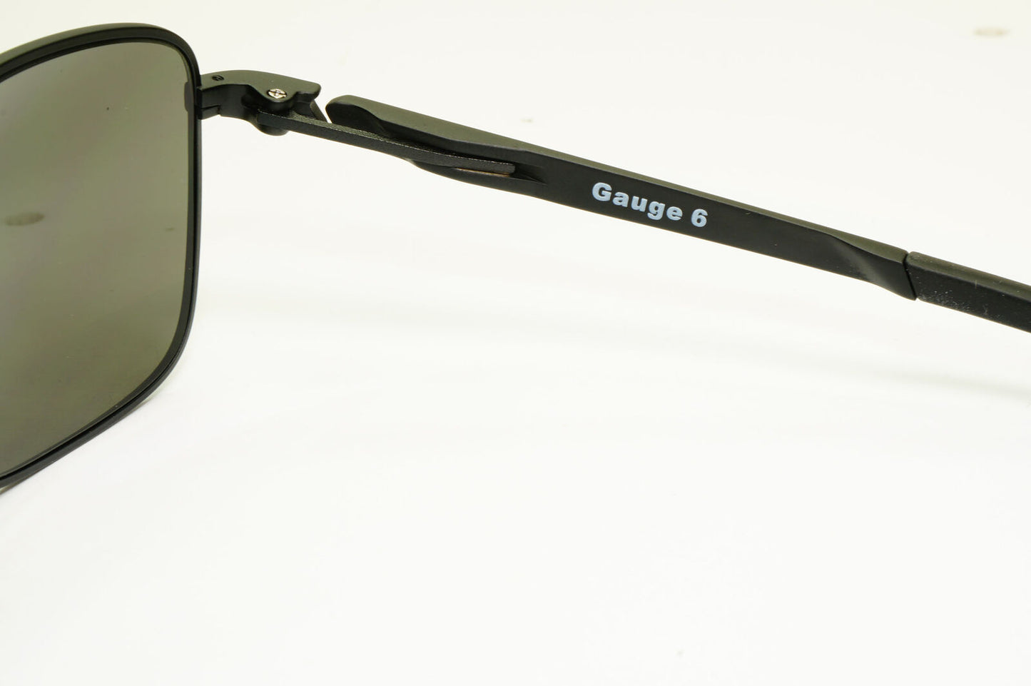 Oakley Gauge 6 Sunglasses Grey Mirror Prizm Black Powder Coal Mens  OO 6038 0157