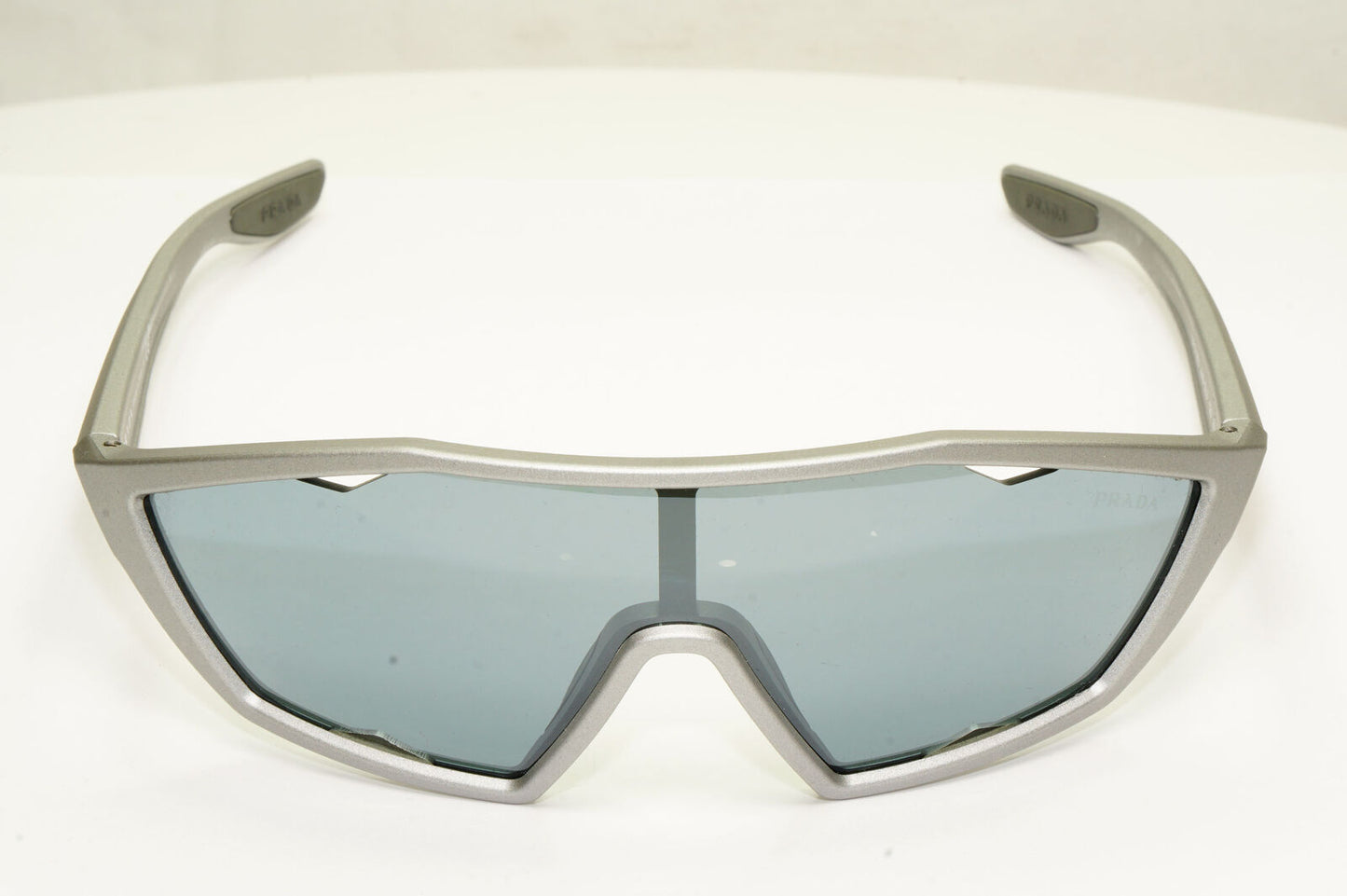 Prada Shield Visor Grey Sunglasses Sailing Cycling Ski PS 16US SPS 16U 449-5L0