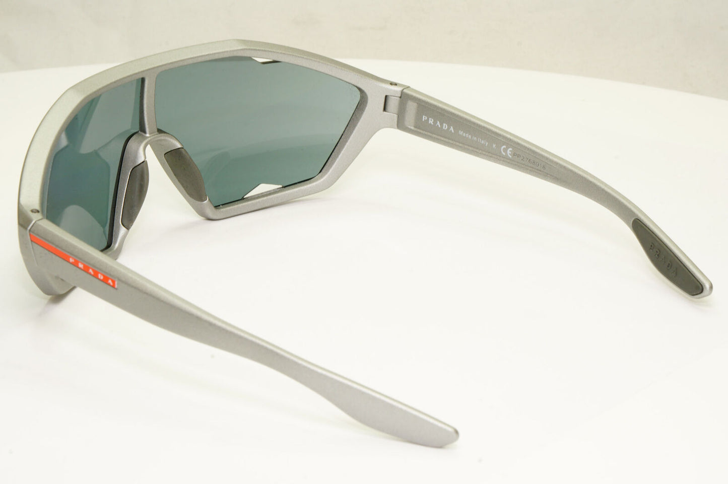 Prada Shield Visor Grey Sunglasses Sailing Cycling Ski PS 16US SPS 16U 449-5L0