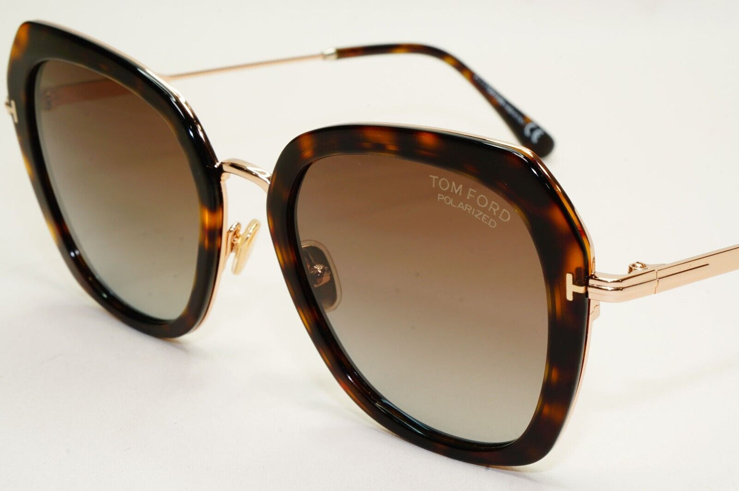 Tom Ford Sunglasses Kenyan Polarised Gold Brown Havana FT0792 TF 792 52H 54mm