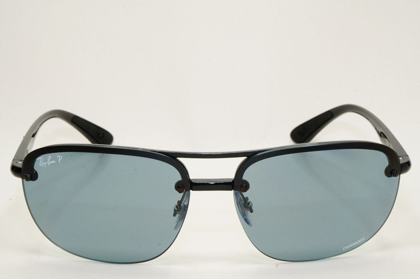 Ray-Ban Sunglasses Chromance Blue Polarised Black Pilot RB 4275-CH 601/BA 63mm