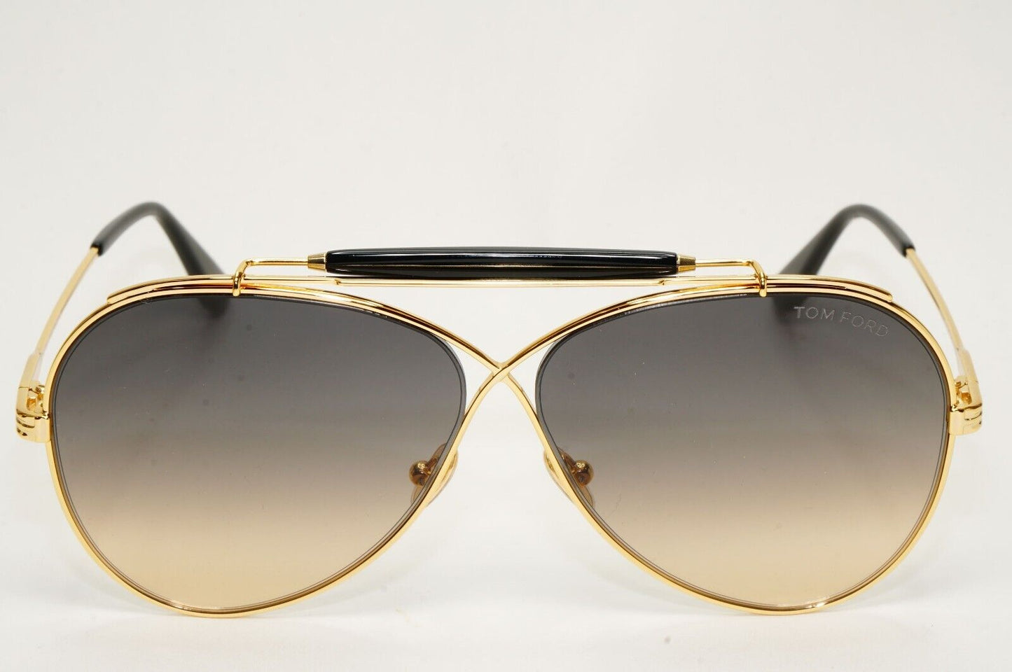 Tom Ford Sunglasses Holden Gold Pilot Grey Gradient Unisex FT0818 TF 818 30B [a]