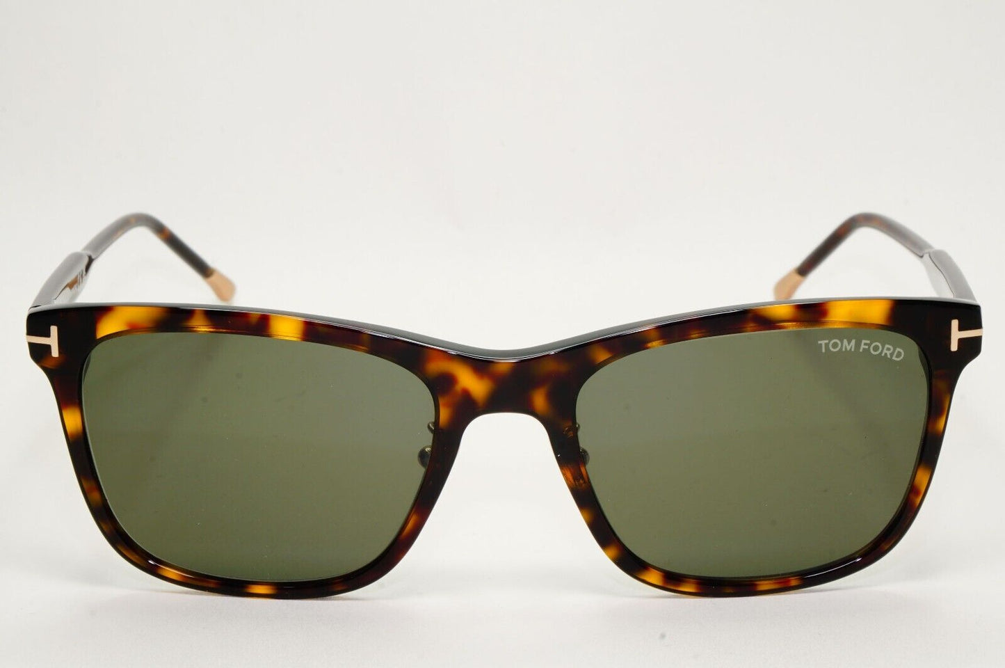 Tom Ford Sunglasses Brown Havana Tortoise Green Square FT0955-D TF 955-D 52N