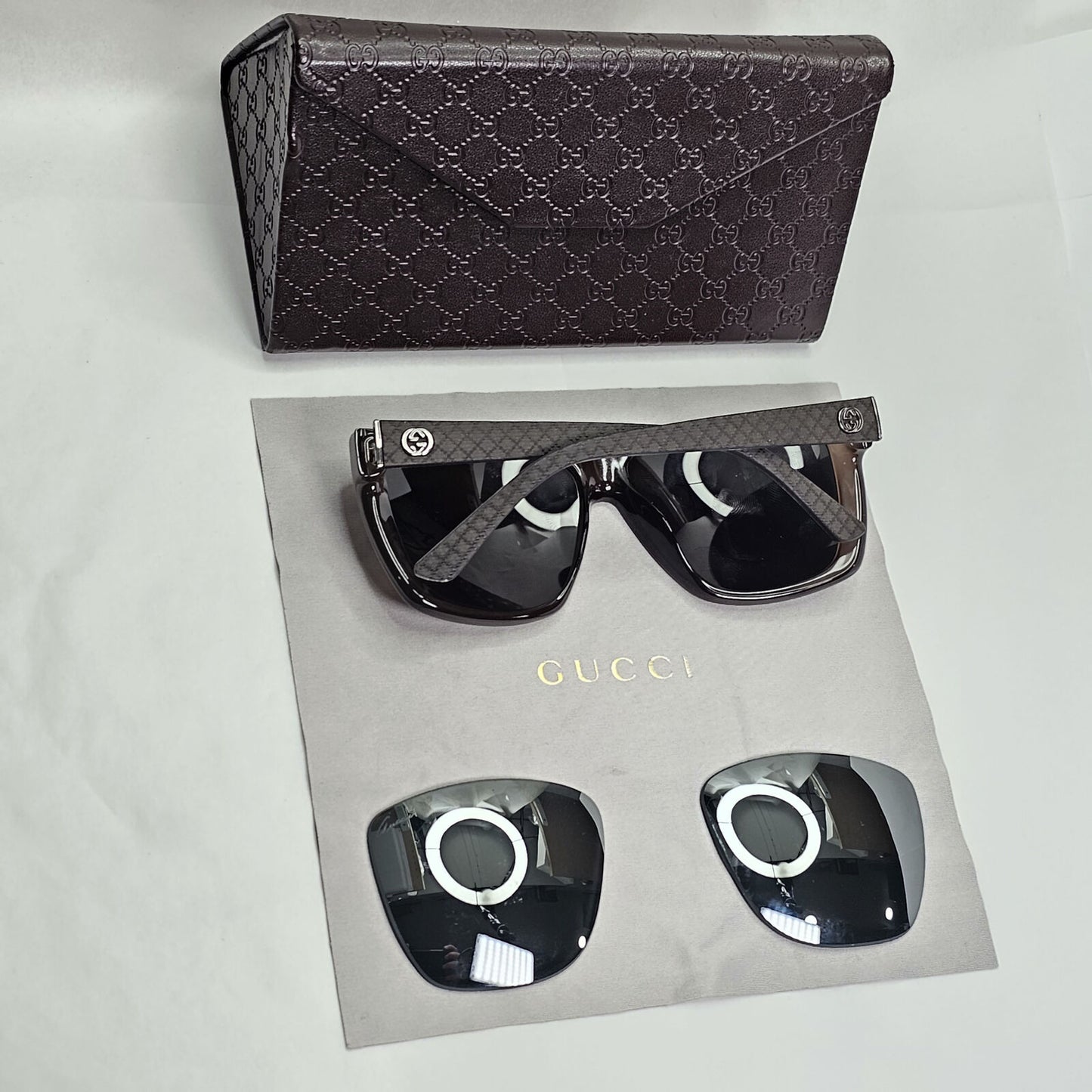 Gucci Sunglasses 2013 Vintage Monogram Brown Unisex GG 3716/S INMT4 130224