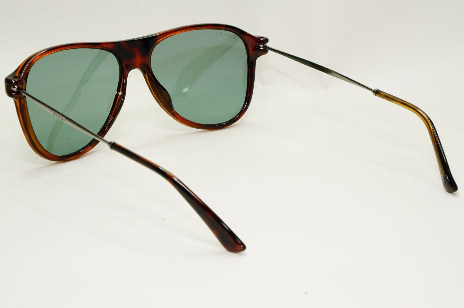 Gucci Sunglasses 2012 Vintage Brown Green Silver GG 1058/S 3MA5L 041124