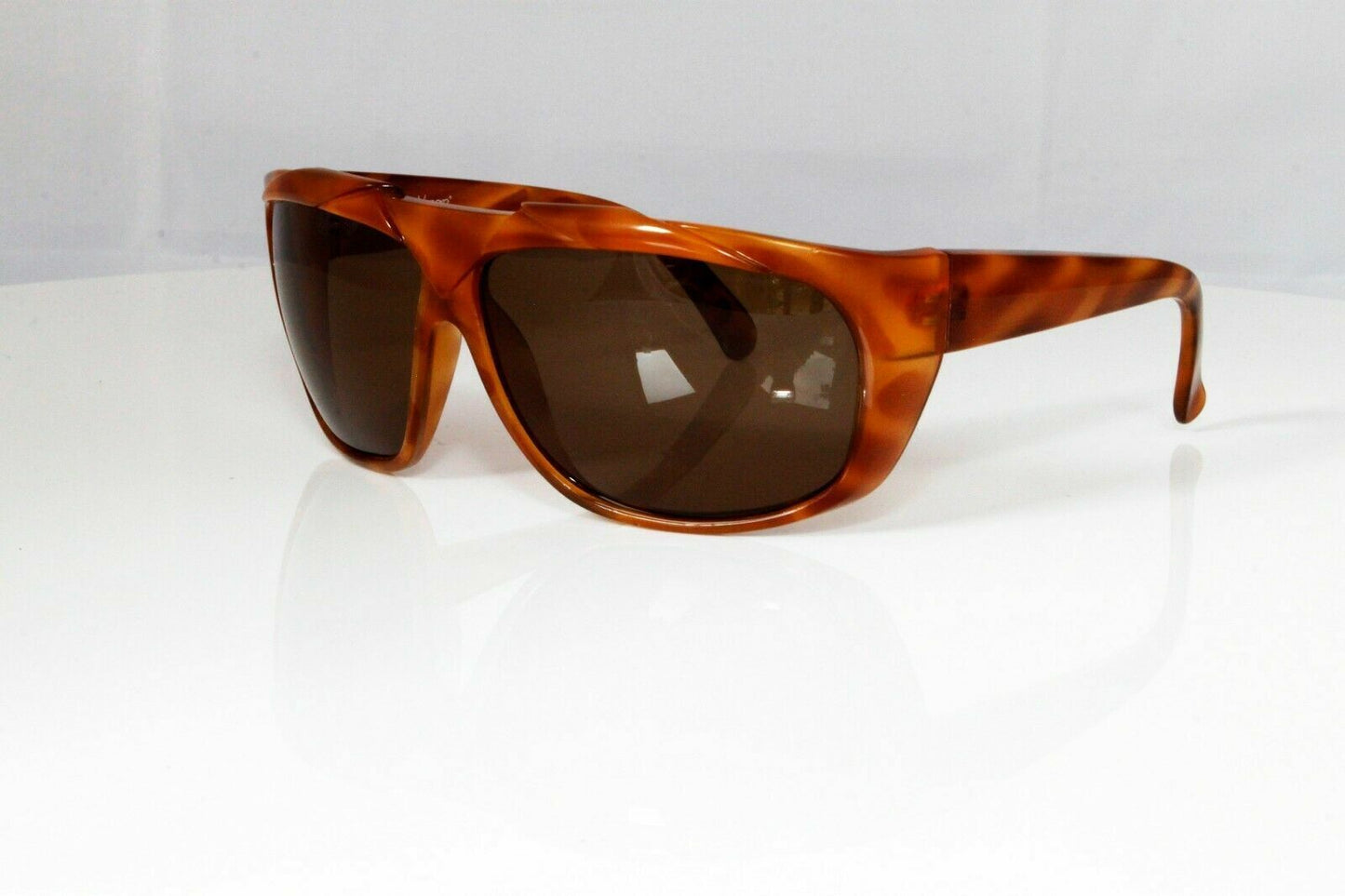 Authentic GIANNI VERSACE Vintage Sunglasses Brown Square HAVANA 816 863BO 27546