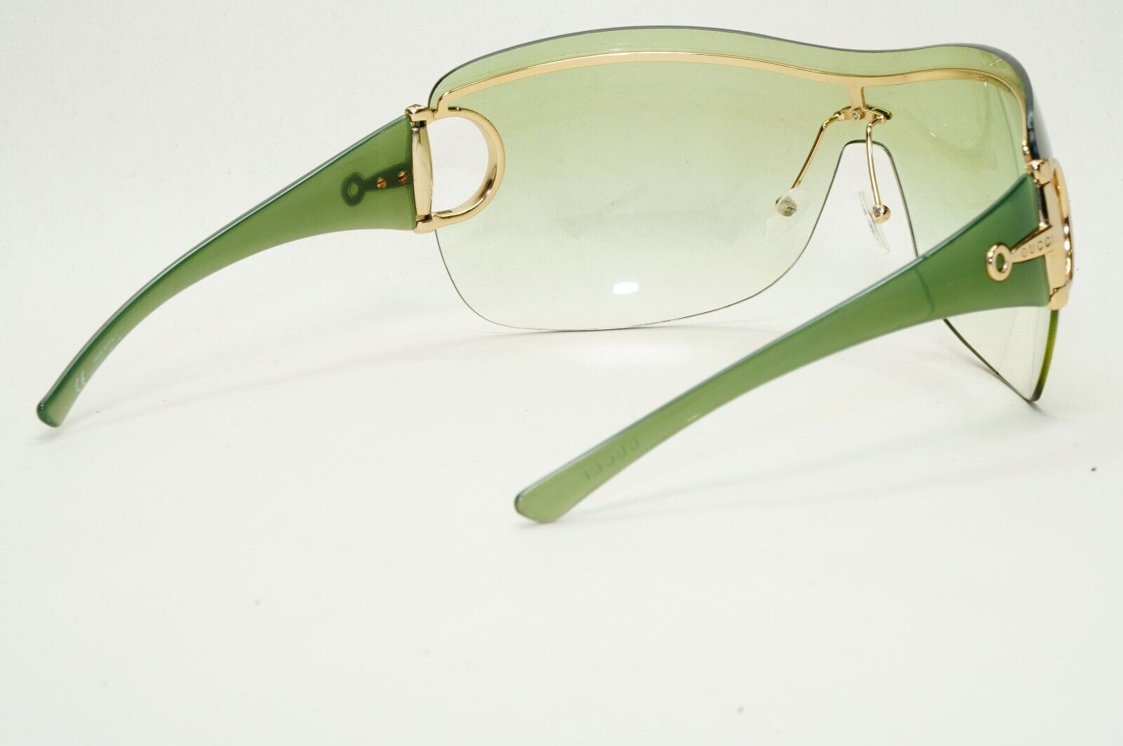 Gucci Sunglasses 2006 Vintage Green Transparent Horsebit GG 2711/S Z8C 291024