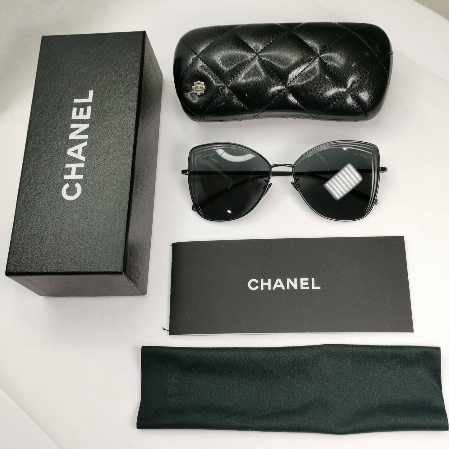 Chanel 2018 Sunglasses Black Square Fashion 4253 C.101/s4 200423