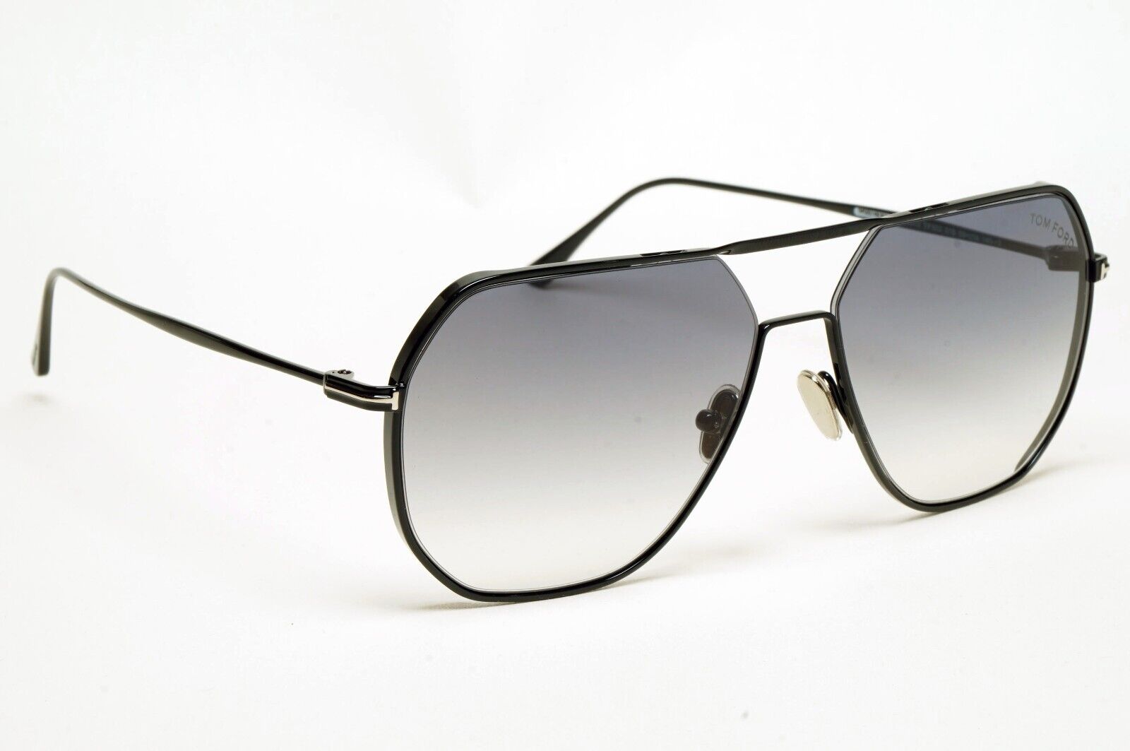 Tom Ford Sunglasses Gilles-02 Black Grey Navigator FT0852 TF 852 01B 59mm