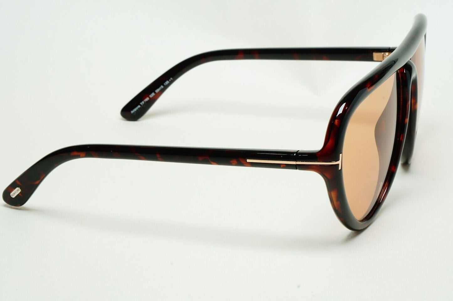 Tom Ford Sunglasses Arizona Brown Tortoise Teardrop Unisex FT0769 TF 769 52E