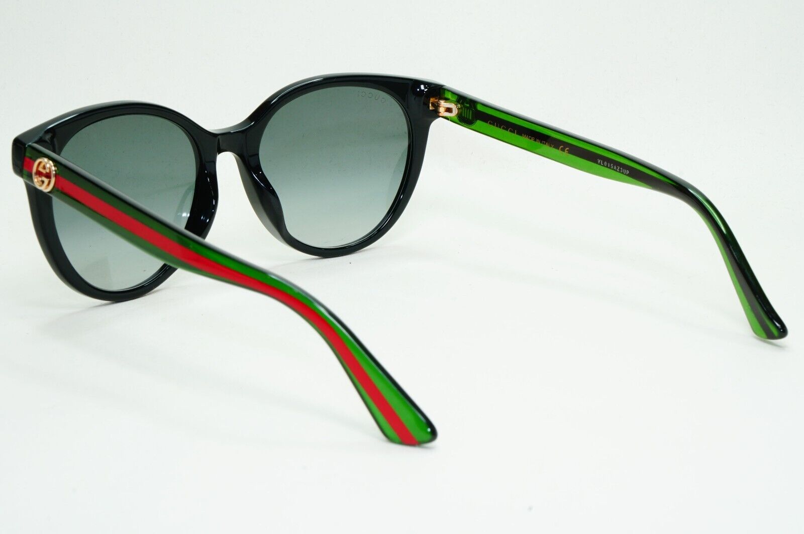 Gucci Sunglasses 2020 Black Green Red Grey Gradient GG0702SK 004 54mm 151024