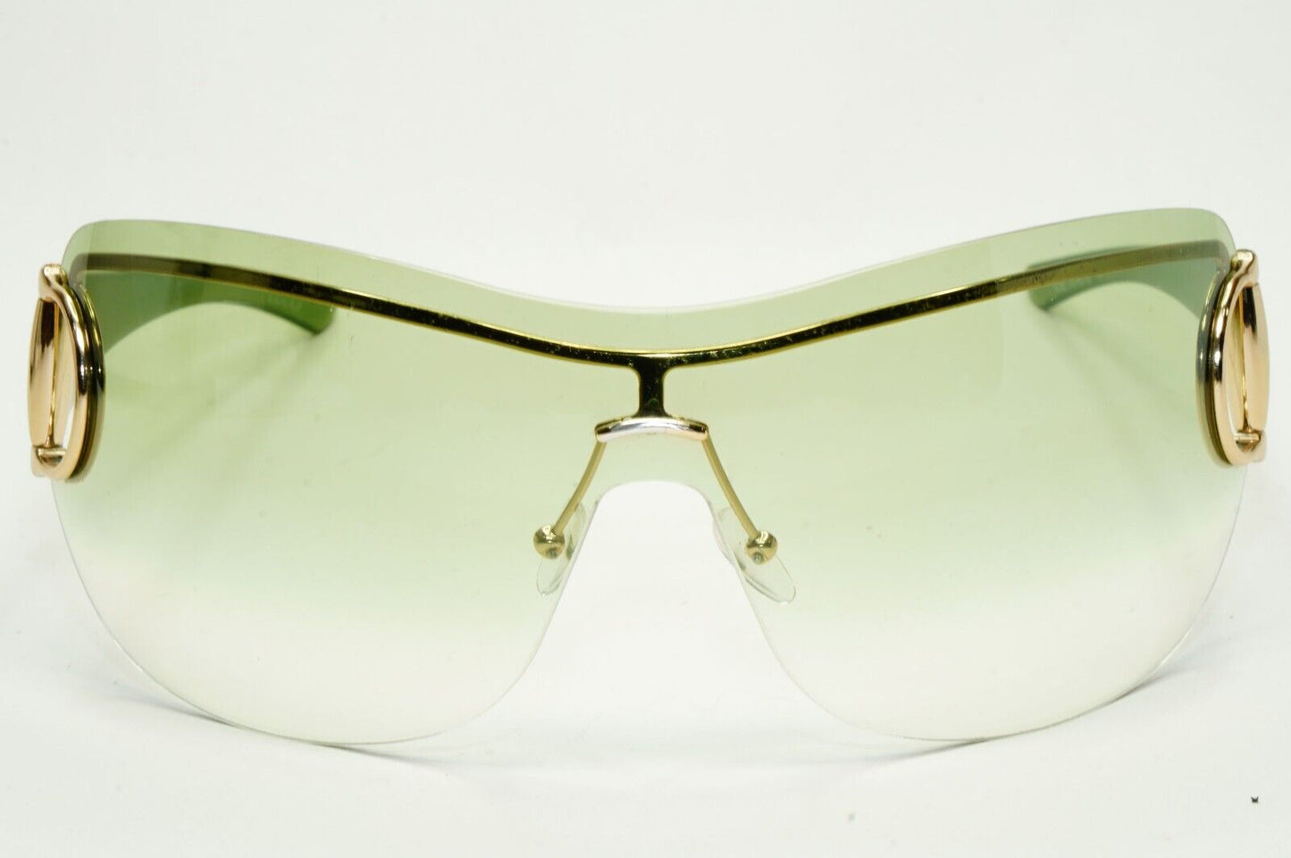 Gucci Sunglasses 2006 Vintage Green Transparent Horsebit GG 2711/S Z8C 291024