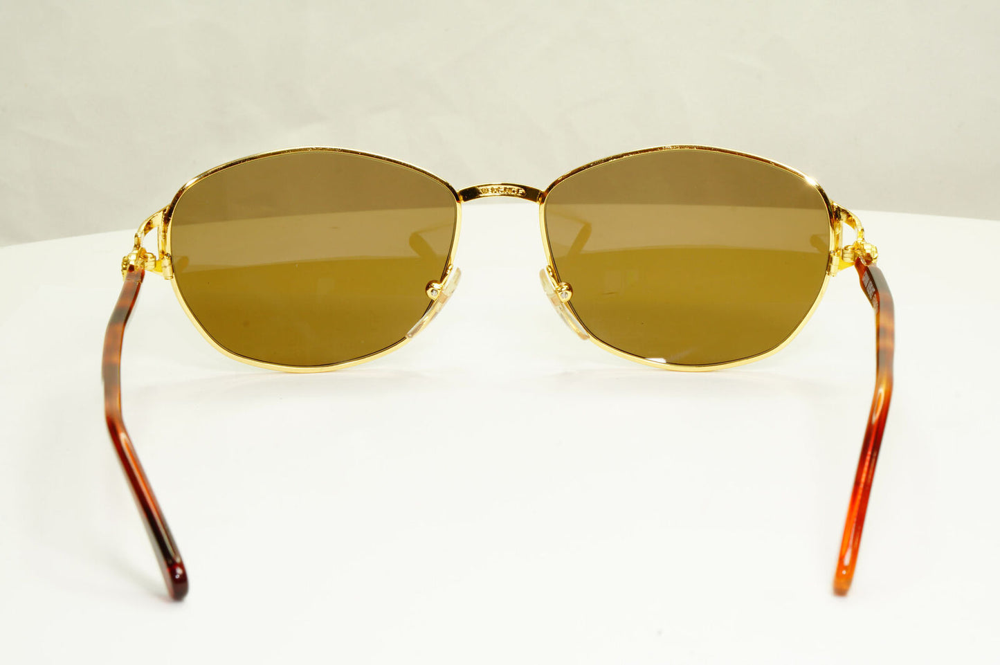 Gianni Versace 1995 Vintage Gold Medusa Brown Retro Sunglasses MOD G29 COL 19L