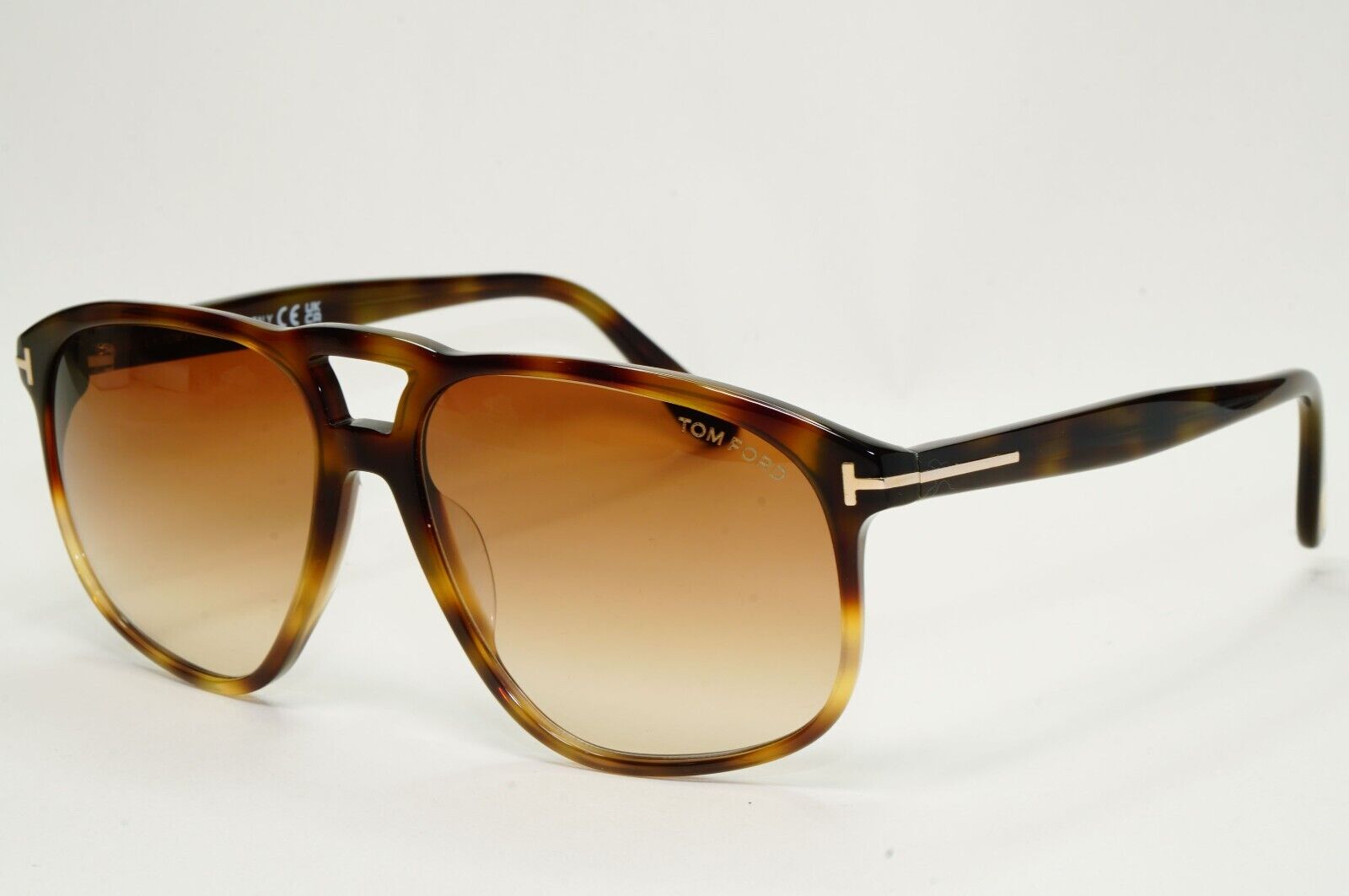 Tom Ford Sunglasses Pierre-02 Brown Havana Gradient FT1000 TF 1000 56F 58mm