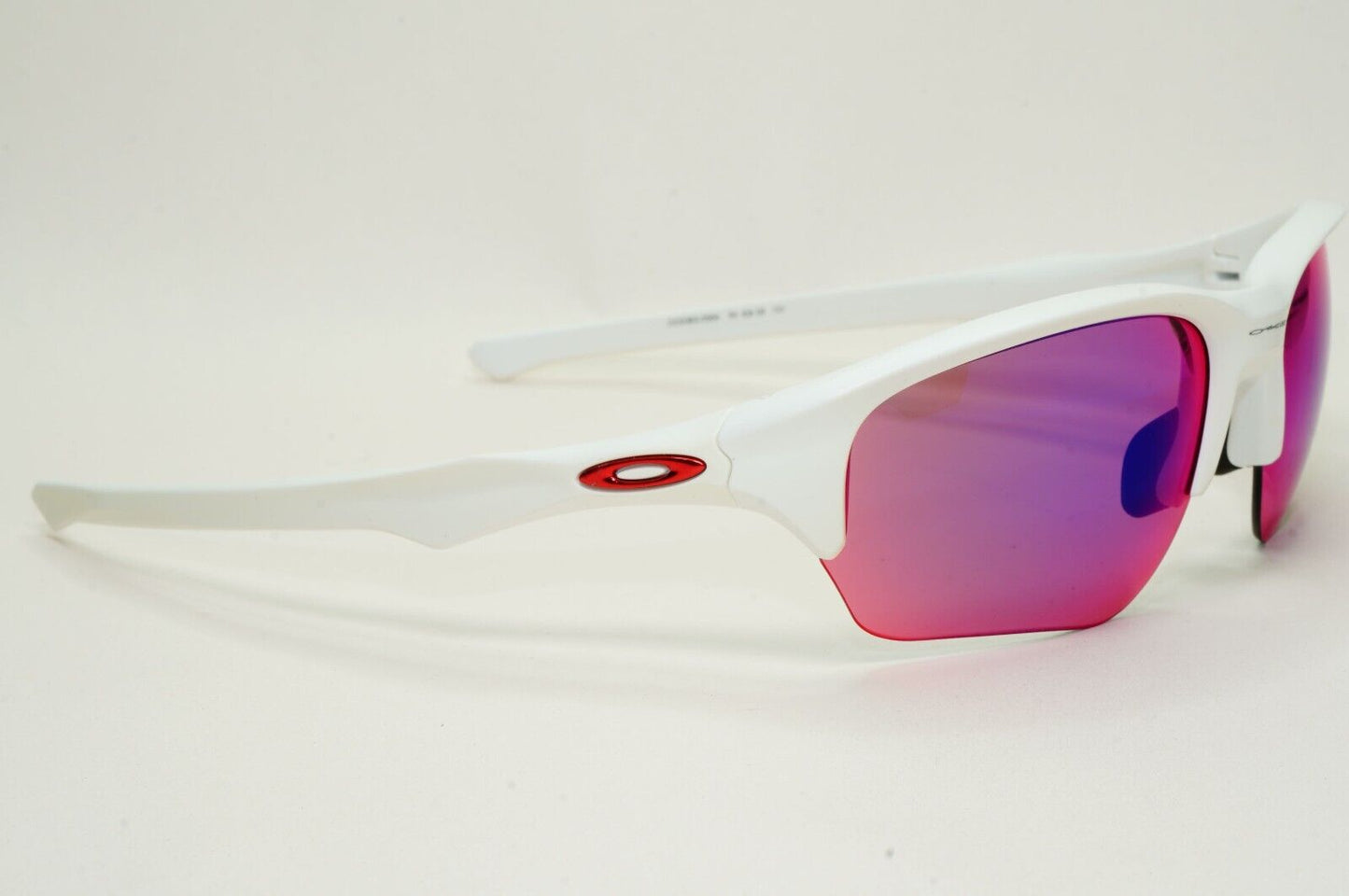 Oakley Sunglasses OO 9363 White Matte Violet Prizm Road Mirror Flak Beta 05 64mm