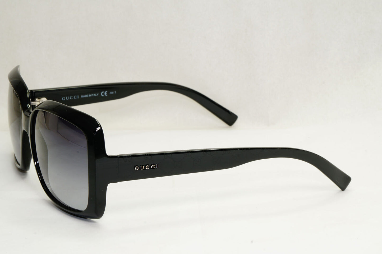 Gucci Sunglasses 2011 Vintage Monogram Black Square GG 3207/S D28H 070224