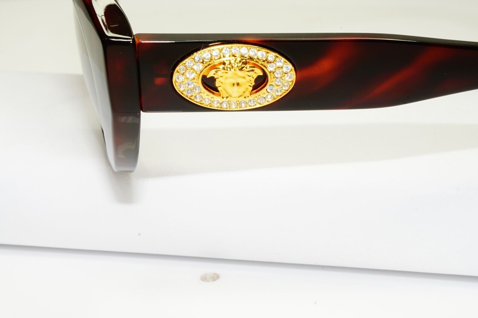 Gianni Versace Sunglasses 1996 Vintage Brown Gold Medusa MOD 480/H COL 900