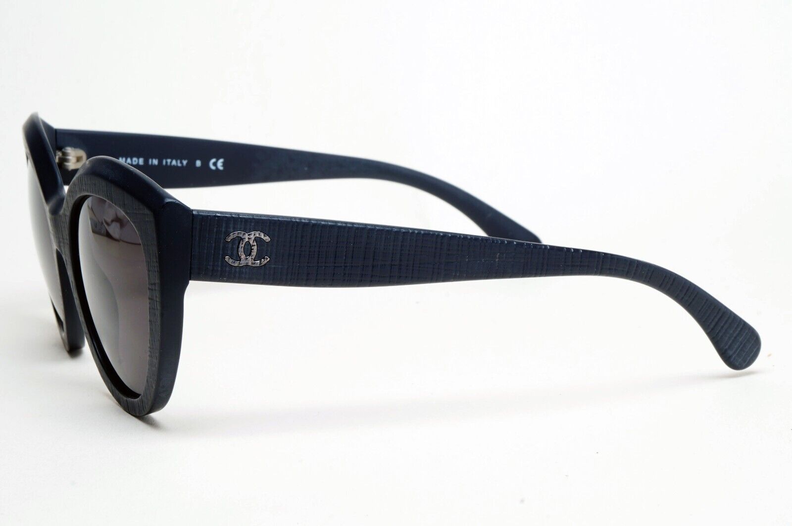 Chanel Sunglasses Dark Blue Black Tweed Pattern 5331 c.1462/S2 51mm 241124