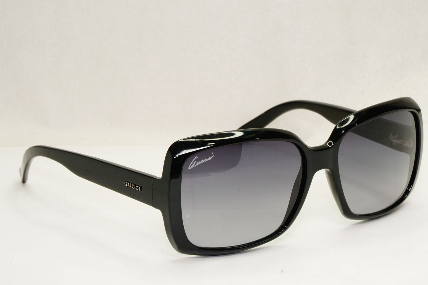 Gucci Sunglasses 2011 Vintage Monogram Black Square GG 3207/S D28H 070224