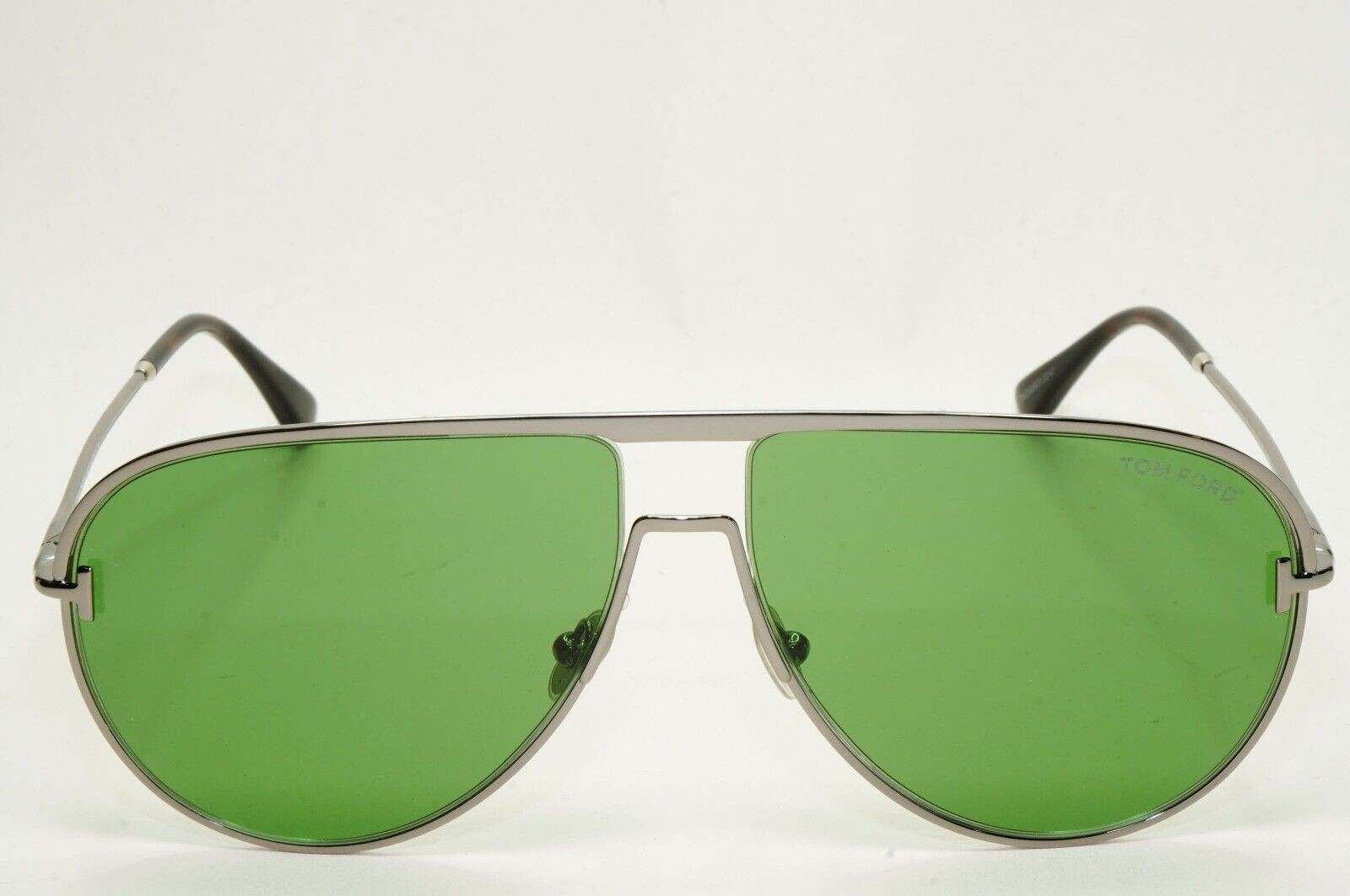 Tom Ford Sunglasses Theo Gunmetal Green Metal Pilot FT0924 TF 924 12N 60mm