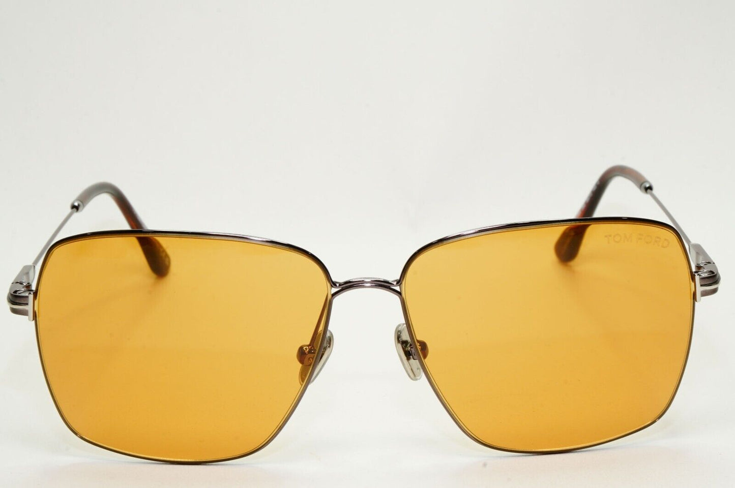 Tom Ford Sunglasses Pierre-02 Yellow Brown Grey Square FT0994 TF 994 08E 58mm