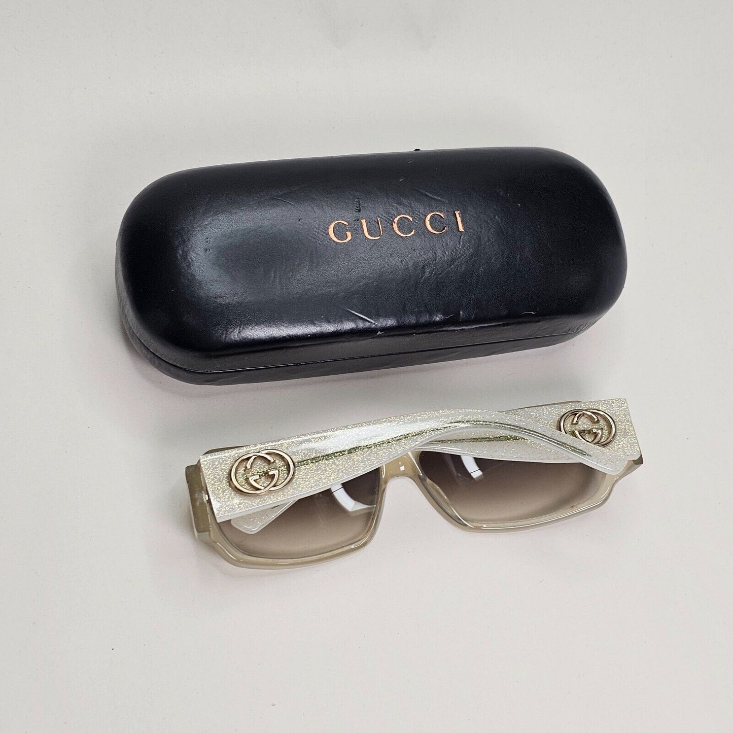 Gucci Sunglasses 2005 Vintage Ochre Stone Grey Unisex GG 2935/S EOODA 250924