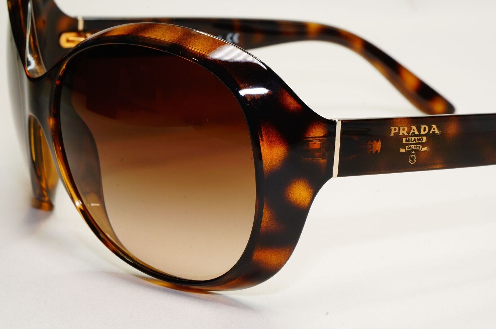 Prada Sunglasses 2012 Brown Tortoise Square Milano PR04OS SPR 04O 2AU-6S1