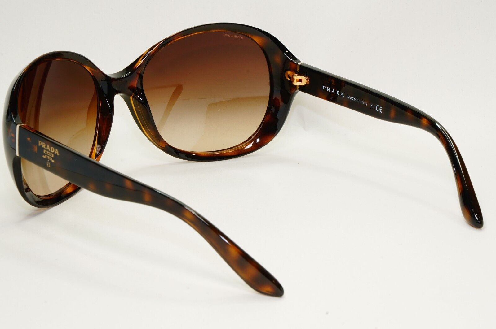 Prada Sunglasses 2012 Brown Tortoise Square Milano PR04OS SPR 04O 2AU-6S1