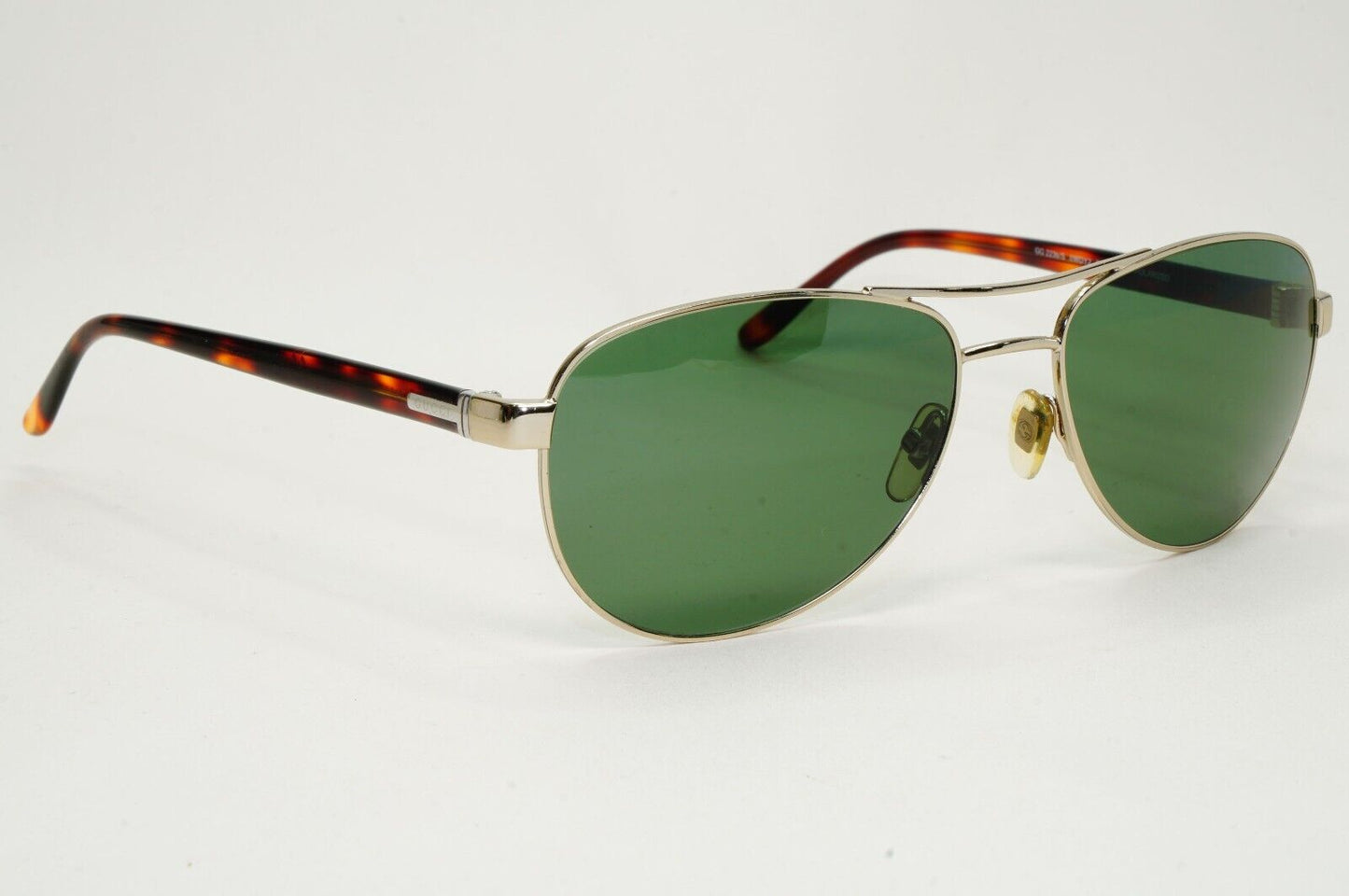 Gucci Sunglasses 2013 Vintage Gold Pilot Green Brown GG 2236/S 0WDY2 081124