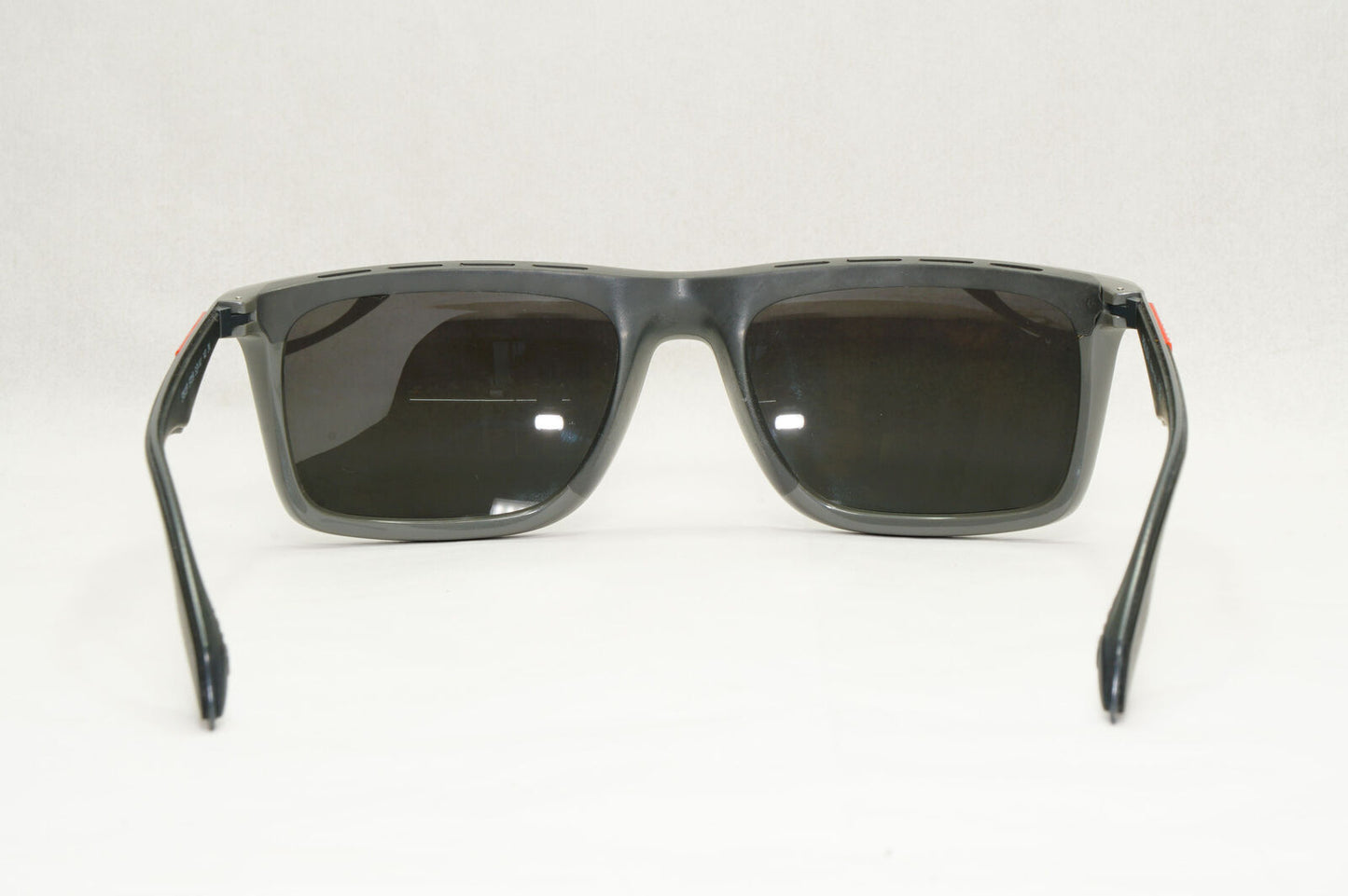 Prada Sunglasses 2015 Black Square Grey Slice PS02PS SPS 02P SL9-1A1 151223