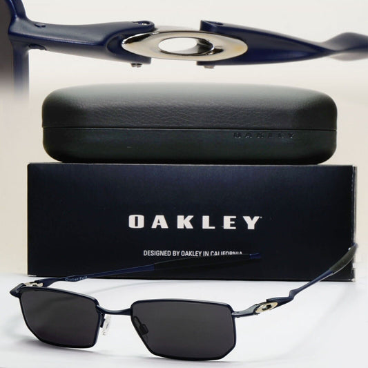 Oakley Sunglasses Outer Foil Dark Navy Matte Black Metal OX 3246 03 51mm