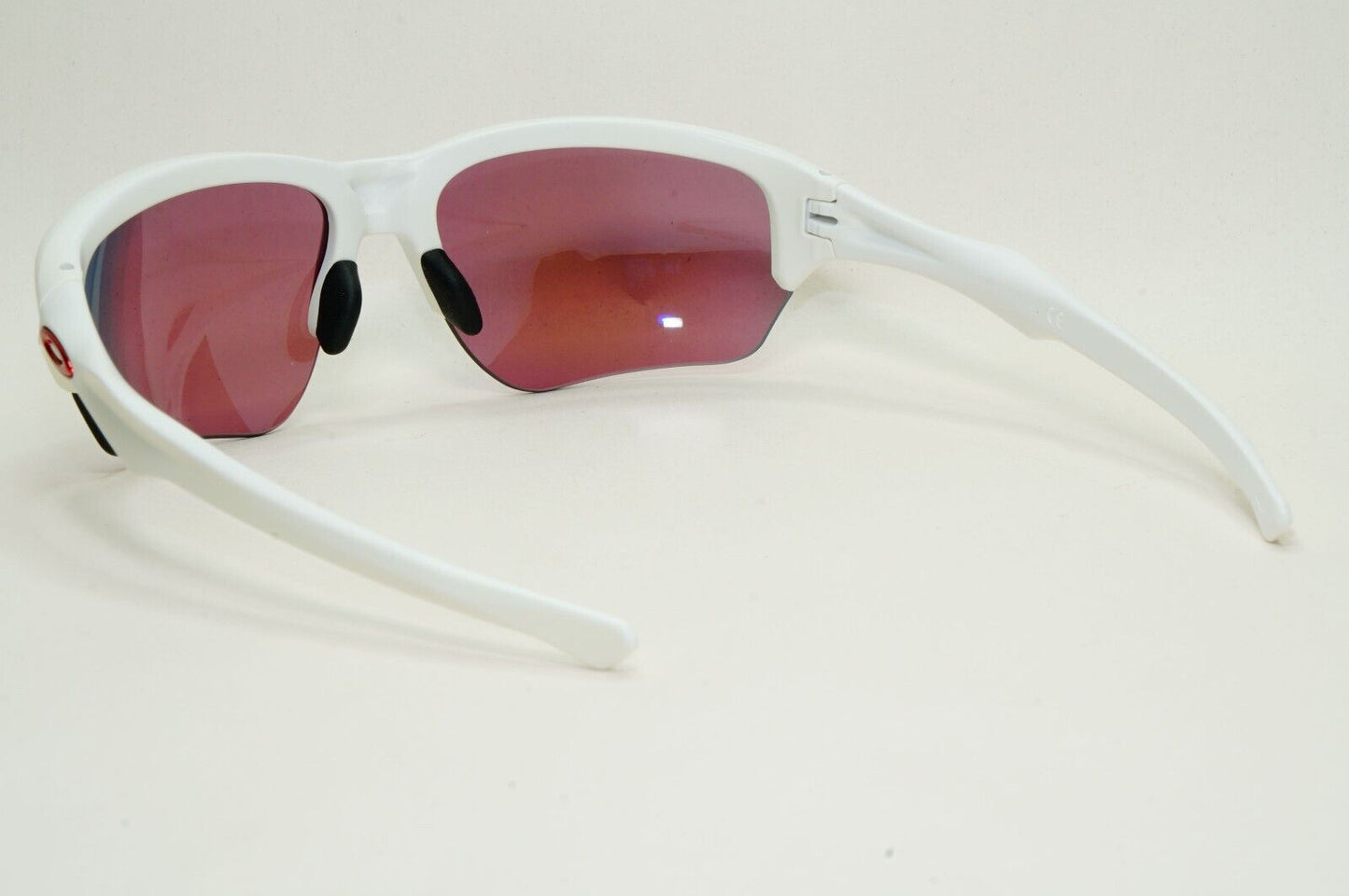 Oakley Sunglasses OO 9363 White Matte Violet Prizm Road Mirror Flak Beta 05 64mm