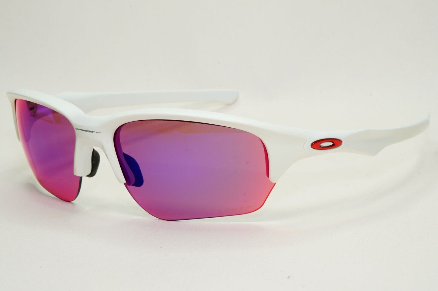 Oakley Sunglasses OO 9363 White Matte Violet Prizm Road Mirror Flak Beta 05 64mm