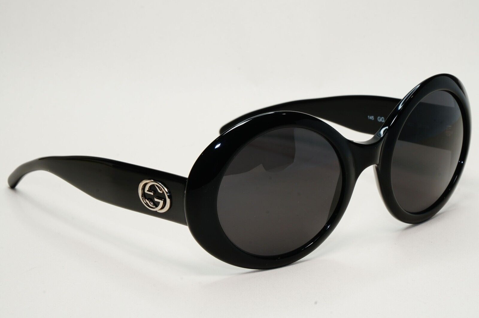 Gucci Sunglasses 1996 Vintage  Black Round Retro GG 2401/N/S 807 55mm 280924