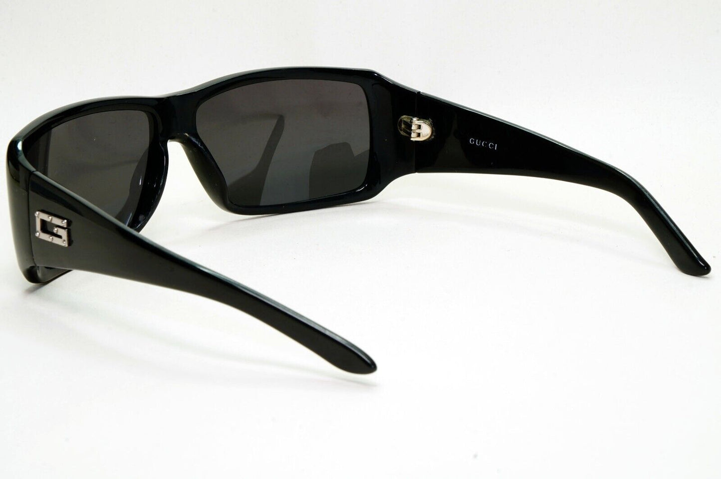 Gucci Sunglasses 1997 Vintage Black Wrap Retro Unisex GG 1494/S 807 59mm 230924