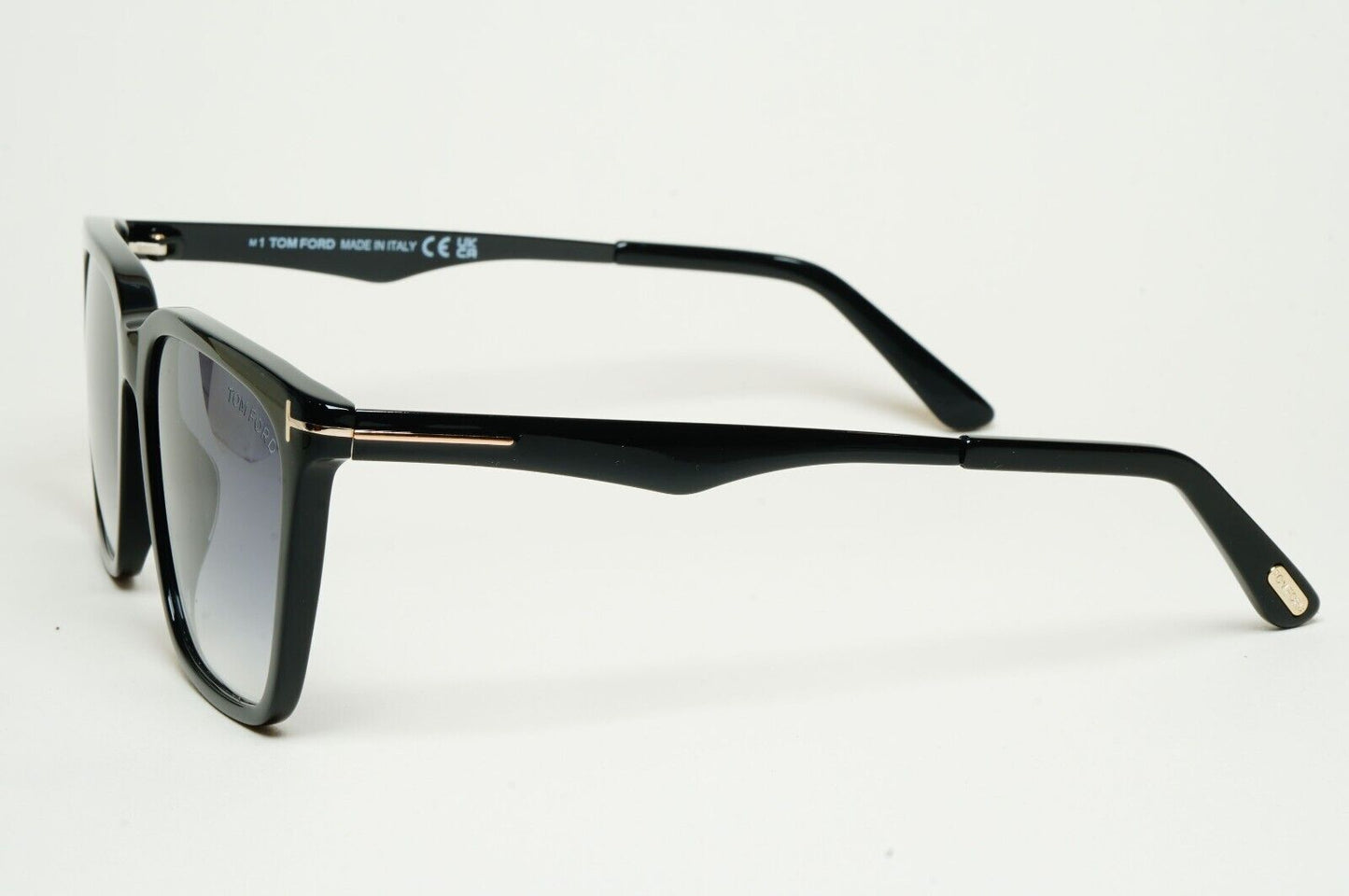 Tom Ford Sunglasses Garrett Black Grey Gradient Square FT0865 TF 865 01B 56mm