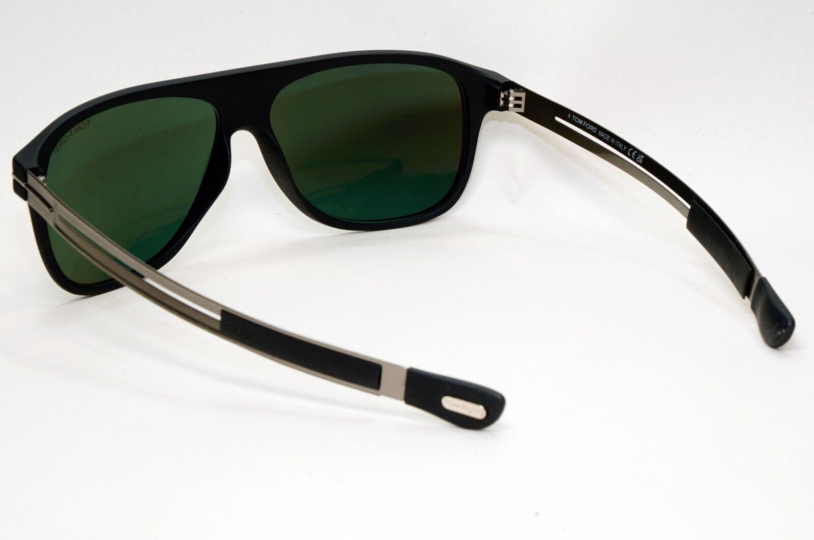 Tom Ford Sunglasses Todd Black Dark Green Gunmetal Pilot FT0880 TF 880 02V