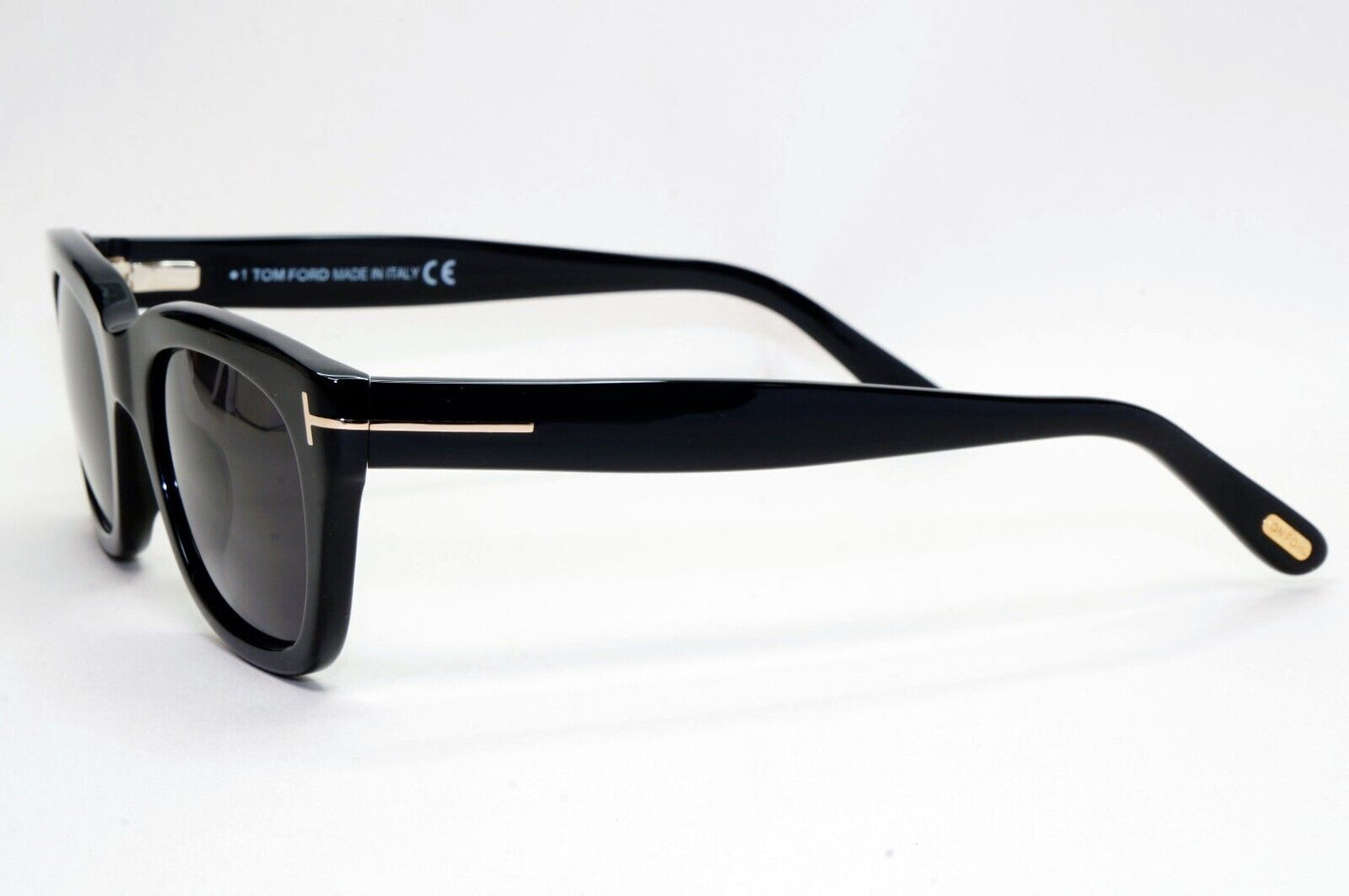 Tom Ford Sunglasses Black Glossy Black Spectre Bond FT5178 TF 5178 001 50mm