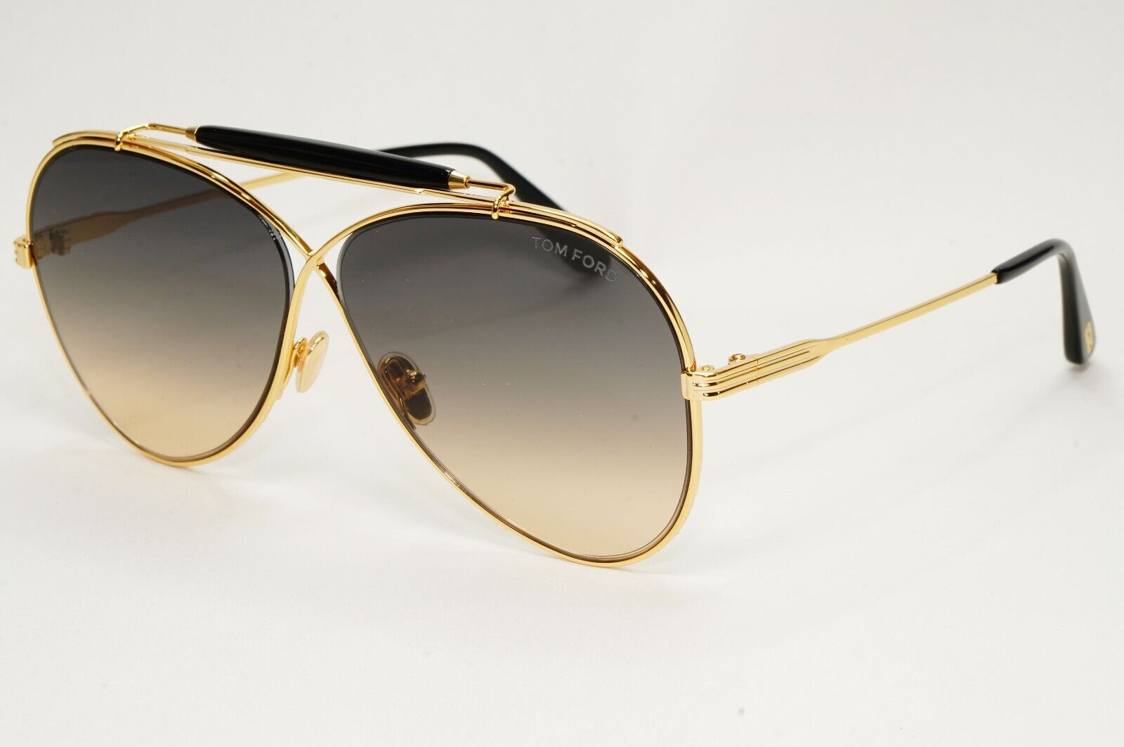 Tom Ford Sunglasses Holden Gold Pilot Grey Gradient Unisex FT0818 TF 818 30B [a]