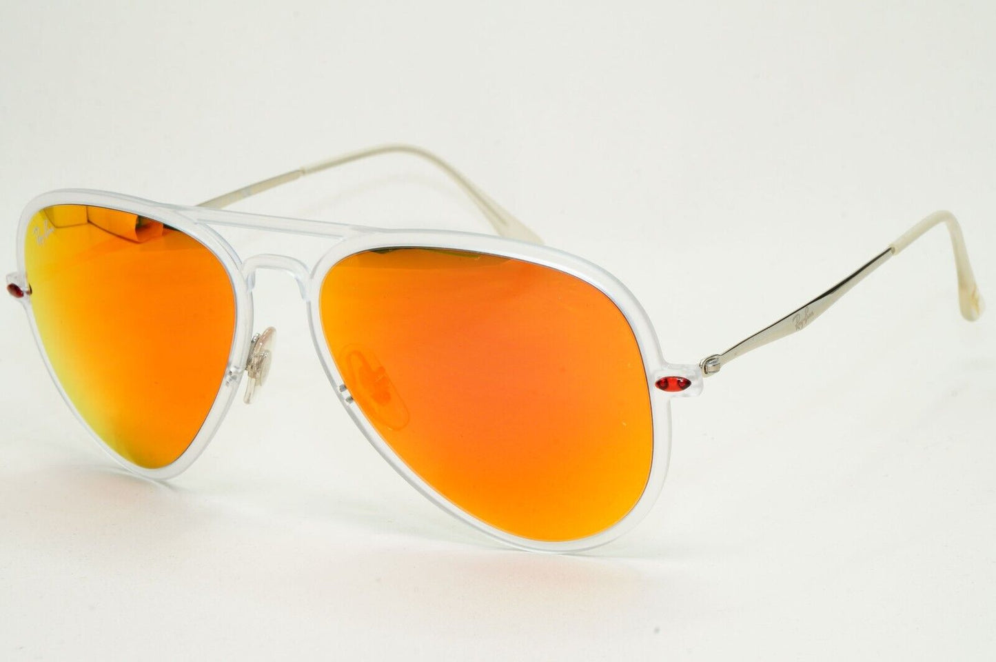 Ray-Ban Sunglasses 2015 Rare Aviator LightRay 2.0 Orange Mirror RB 4211 646/6Q