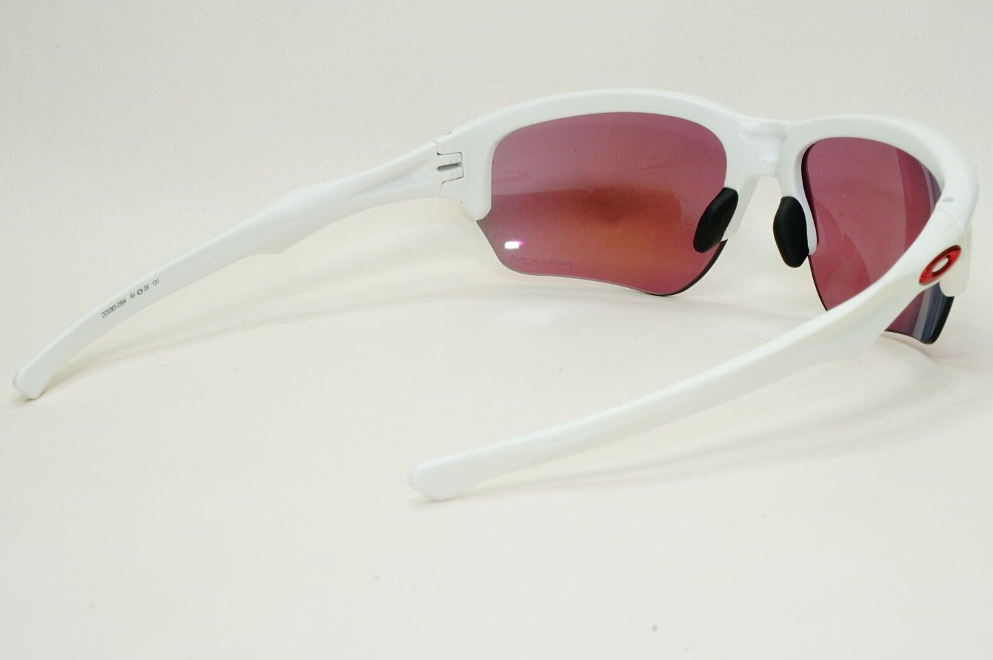 Oakley Sunglasses OO 9363 White Matte Violet Prizm Road Mirror Flak Beta 05 64mm