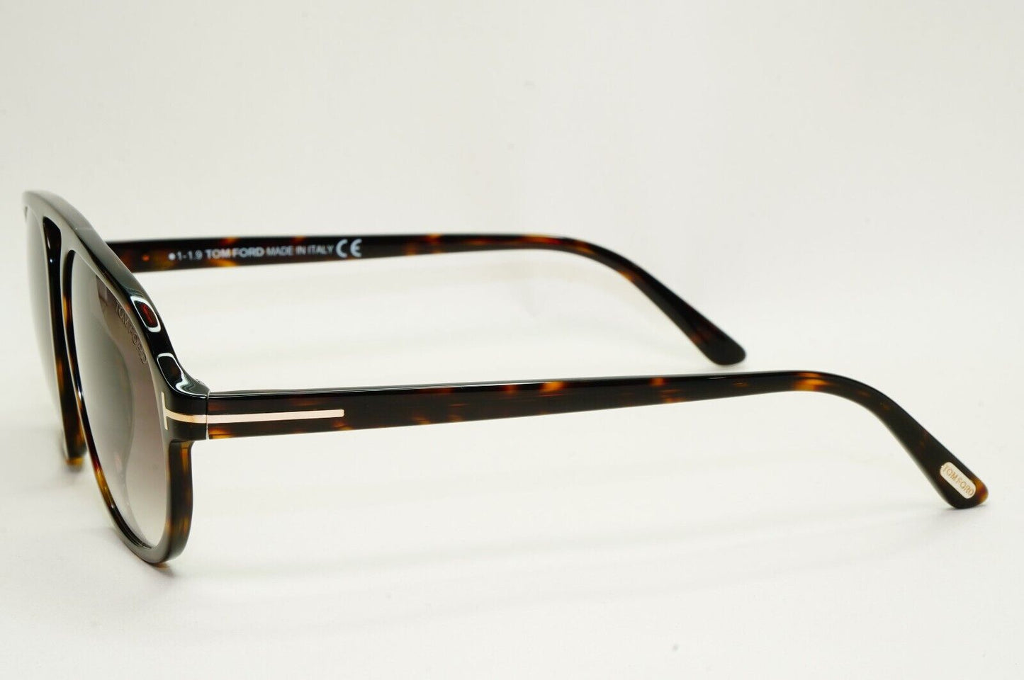 Tom Ford Sunglasses Harrison Tortoise Brown Gradient Pilot FT0755 TF 755 52K