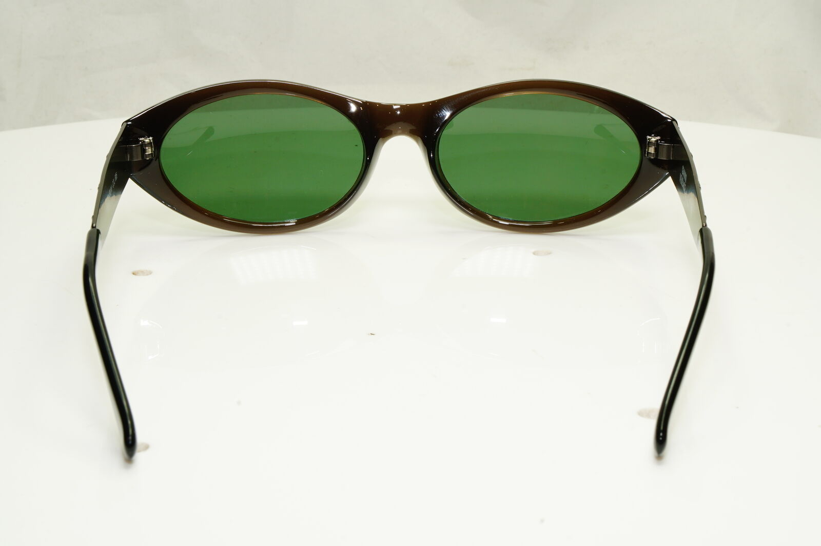 Gianni Versace 1996 Unisex Vintage Brown Gunmetal Sunglasses MOD 470/M COL 685